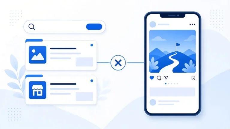 Search ads compared with social media ads