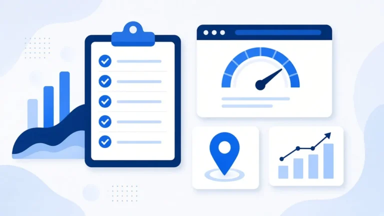 SEO checklist illustration