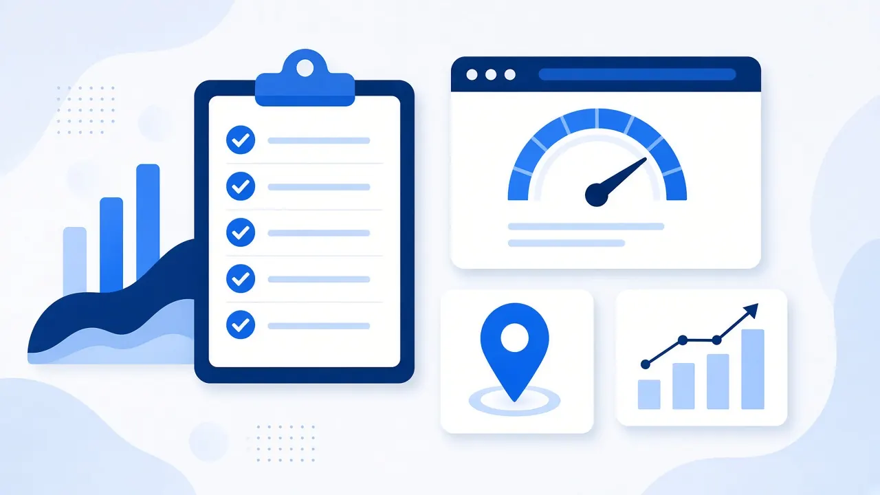 SEO checklist illustration